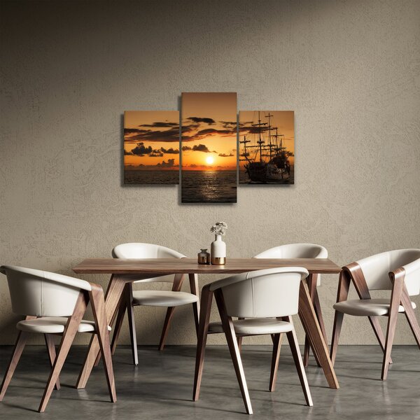 Slika - Gusarski brod (90x60 cm)