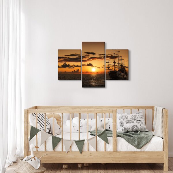 Slika - Gusarski brod (90x60 cm)