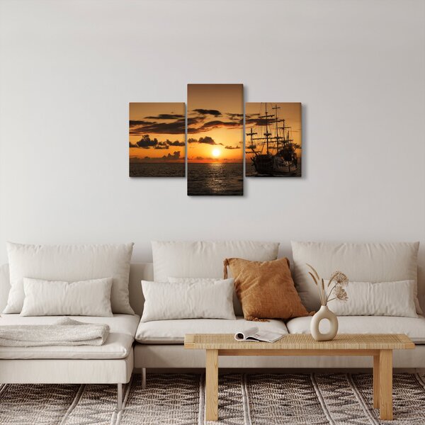 Slika - Gusarski brod (90x60 cm)