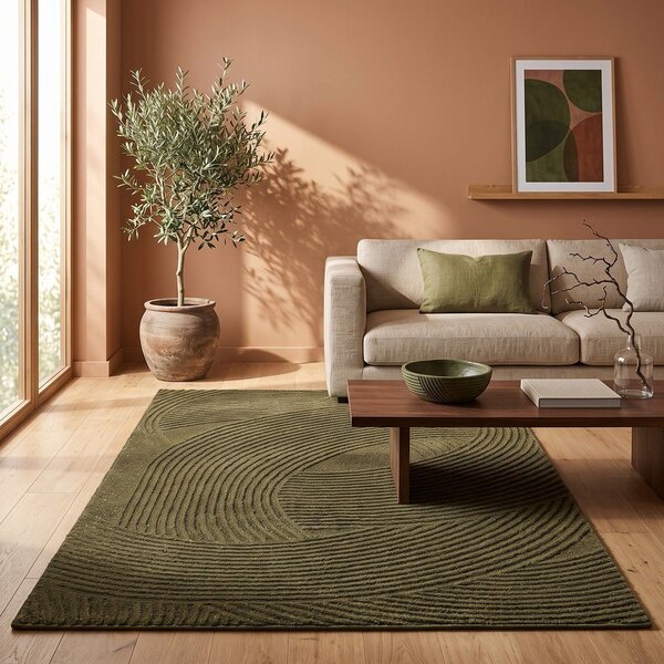 Zeleni tepih 200x290 cm Zephyr – ESTE
