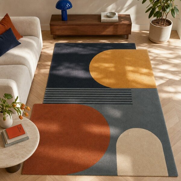 Ručno rađen vunen tepih 150x240 cm Lozenge – Flair Rugs
