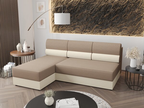 Zondo.hr Kutna garnitura Radiant L1 (bež + krem) (L). Akcija -19%. 1062205