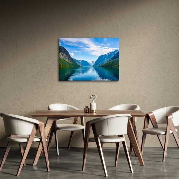 Slika - Jezero Lovatnet (70x50 cm)
