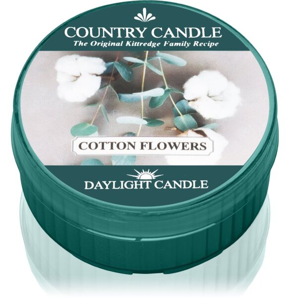 Country Candle Cotton Flowers čajna svijeća 42 g