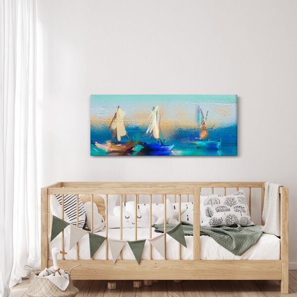 Slika - Slikanje pejzaža, slikanje (120x50 cm)