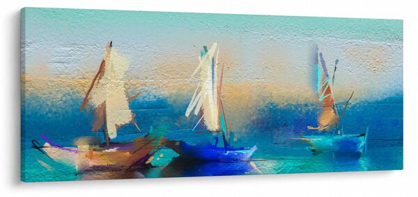 Slika - Slikanje pejzaža, slikanje (120x50 cm)