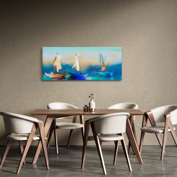 Slika - Slikanje pejzaža, slikanje (120x50 cm)
