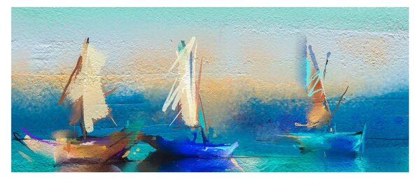 Slika - Slikanje pejzaža, slikanje (120x50 cm)