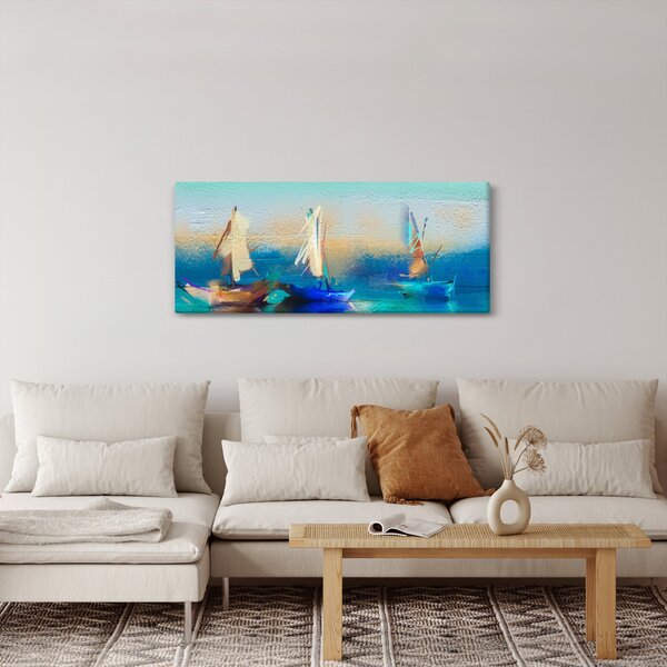Slika - Slikanje pejzaža, slikanje (120x50 cm)