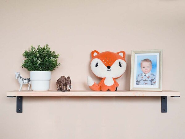 ATMOWOOD Polica od borovine 80 cm