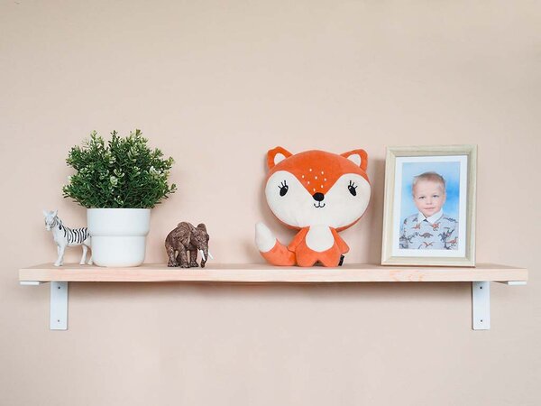 ATMOWOOD Polica od borovine 80 cm