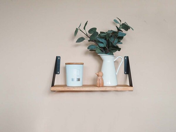 ATMOWOOD Polica od hrastovine 40 cm