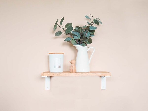 ATMOWOOD Polica od hrastovine 40 cm
