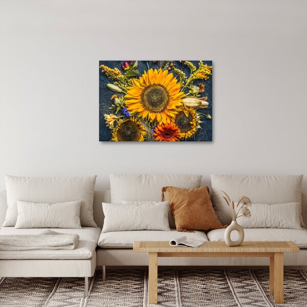 Slika - Jesensko cvijeće (70x50 cm)