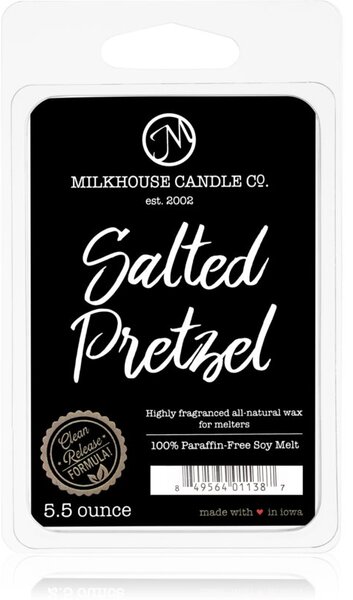 Milkhouse Candle Co. Creamery Salted Pretzel vosak za aroma lampu 155 g