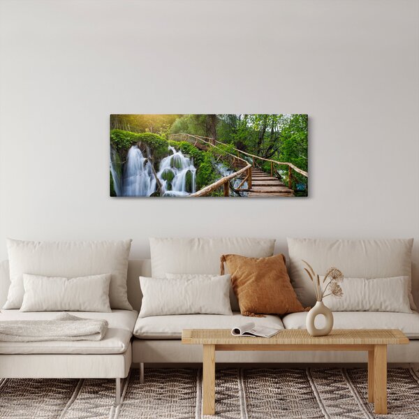 Slika - Plitvička jezera (120x50 cm)