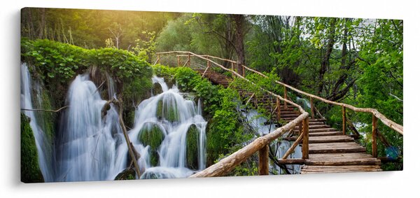 Slika - Plitvička jezera (120x50 cm)