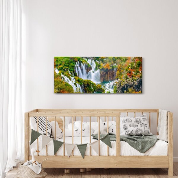 Slika - Nacionalni park Plitvička jezera (120x50 cm)