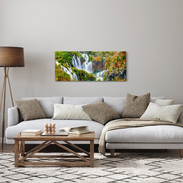 Slika - Nacionalni park Plitvička jezera (120x50 cm)