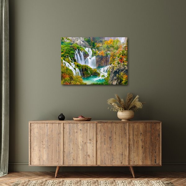 Slika - Nacionalni park Plitvička jezera (70x50 cm)