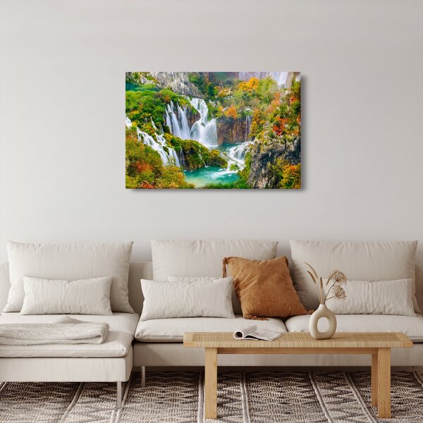 Slika - Nacionalni park Plitvička jezera (90x60 cm)
