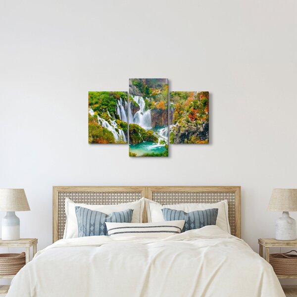 Slika - Nacionalni park Plitvička jezera (90x60 cm)