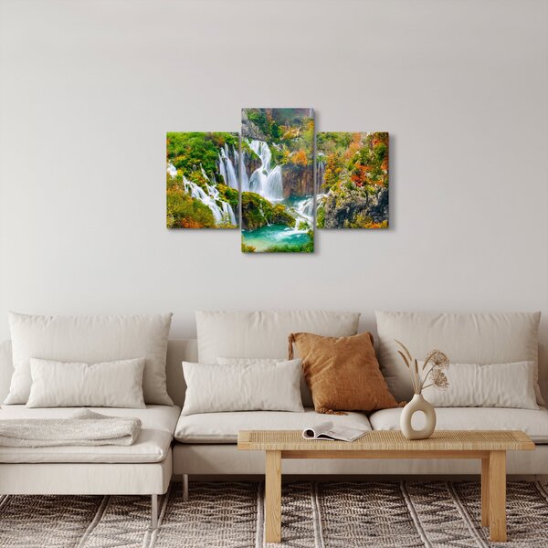 Slika - Nacionalni park Plitvička jezera (90x60 cm)