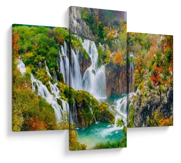 Slika - Nacionalni park Plitvička jezera (90x60 cm)
