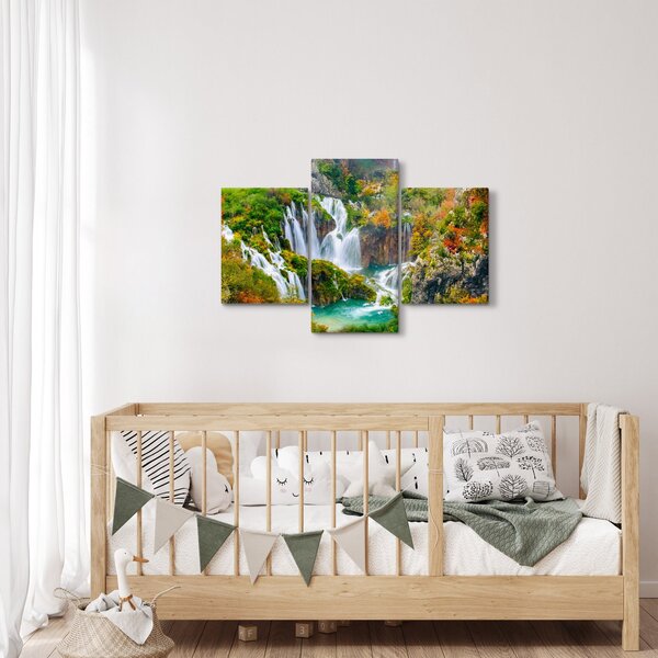 Slika - Nacionalni park Plitvička jezera (90x60 cm)