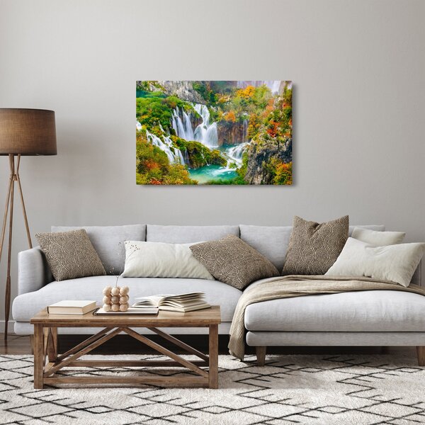 Slika - Nacionalni park Plitvička jezera (90x60 cm)