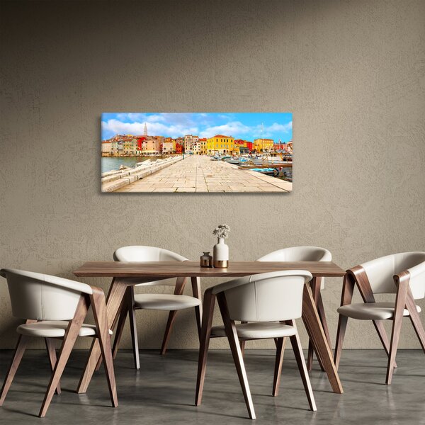 Slika - Stari istarski grad Poreč, Hrvatska (120x50 cm)