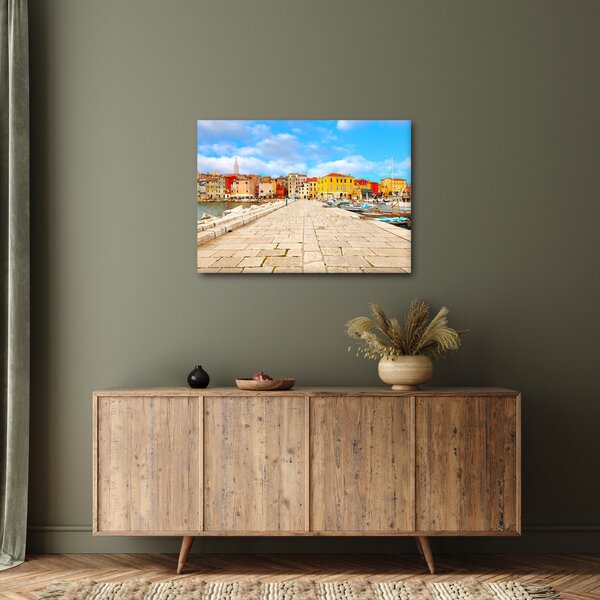 Slika - Stari istarski grad Poreč, Hrvatska (70x50 cm)