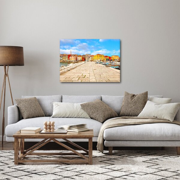 Slika - Stari istarski grad Poreč, Hrvatska (70x50 cm)
