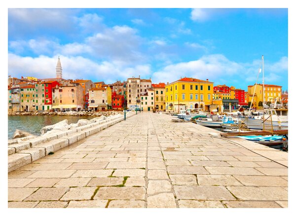 Slika - Stari istarski grad Poreč, Hrvatska (70x50 cm)