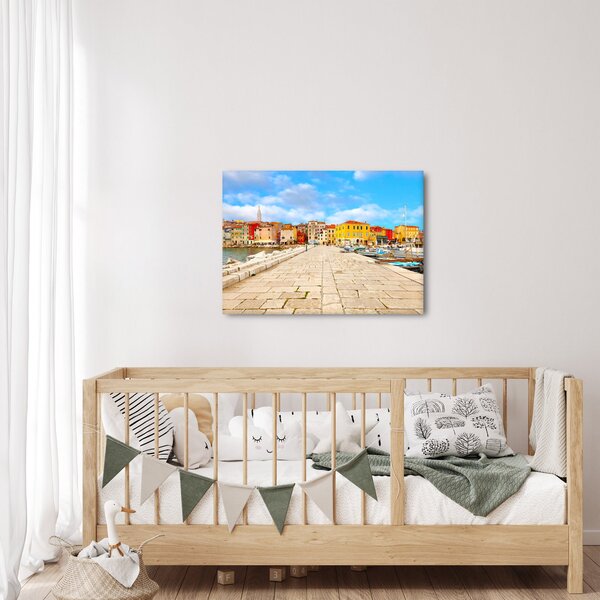 Slika - Stari istarski grad Poreč, Hrvatska (70x50 cm)
