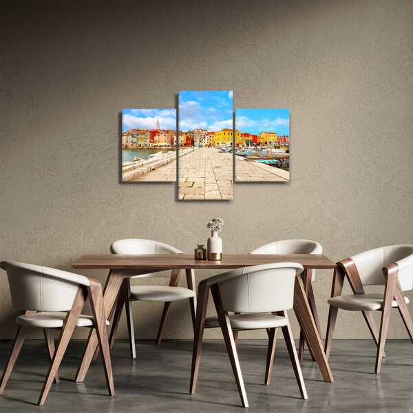 Slika - Stari istarski grad Poreč, Hrvatska (90x60 cm)