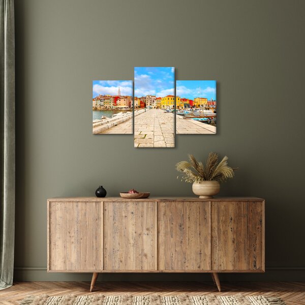 Slika - Stari istarski grad Poreč, Hrvatska (90x60 cm)
