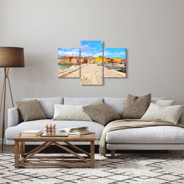 Slika - Stari istarski grad Poreč, Hrvatska (90x60 cm)