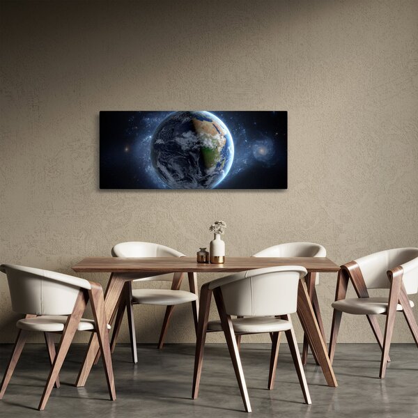 Slika - Pogled iz svemira (120x50 cm)