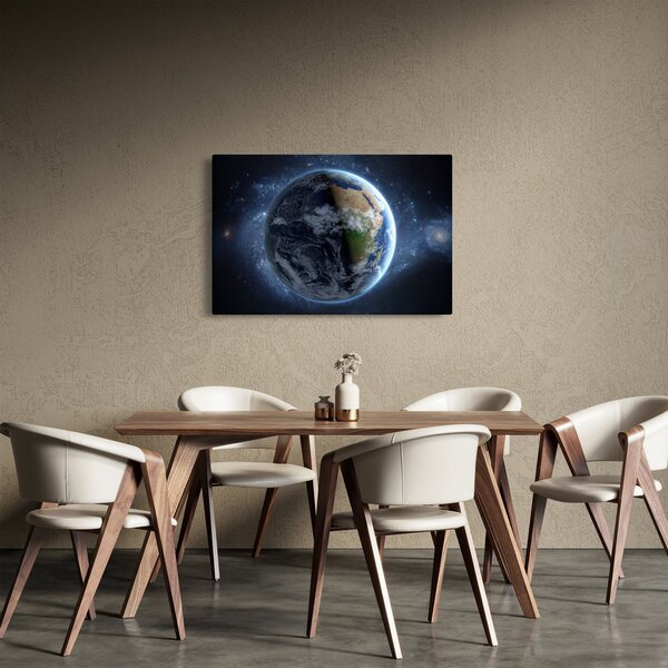 Slika - Pogled iz svemira (90x60 cm)