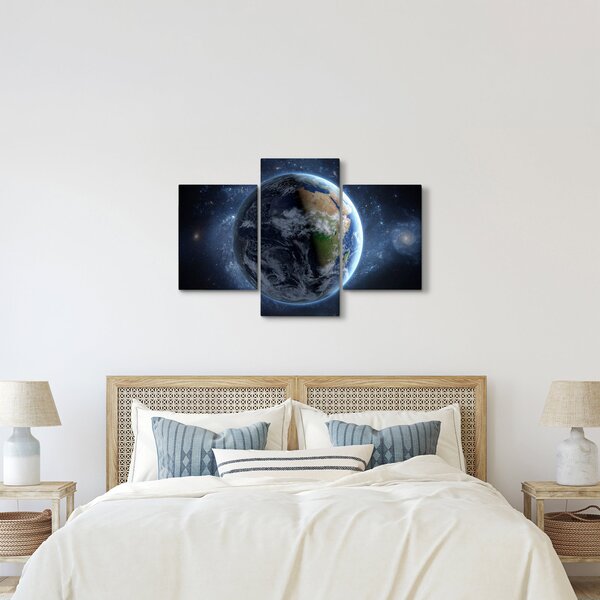 Slika - Pogled iz svemira (90x60 cm)
