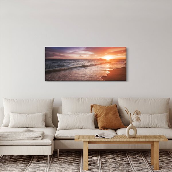 Slika - Zalazak sunca u Tajlandu (120x50 cm)