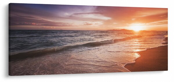 Slika - Zalazak sunca u Tajlandu (120x50 cm)