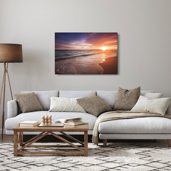 Slika - Zalazak sunca u Tajlandu (90x60 cm)