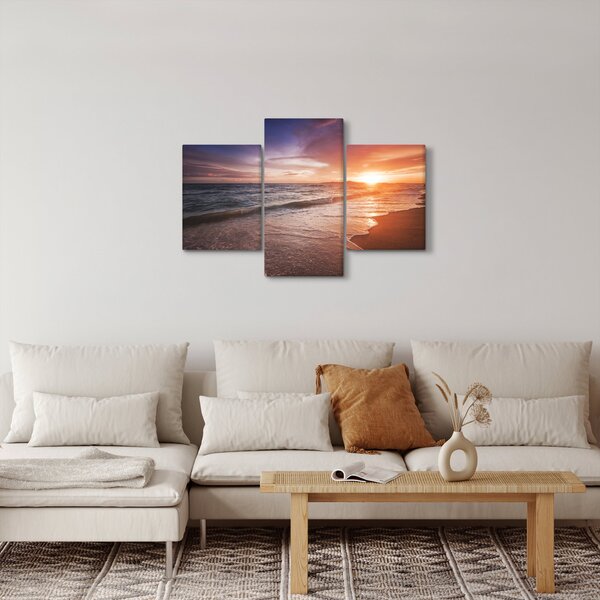 Slika - Zalazak sunca u Tajlandu (90x60 cm)