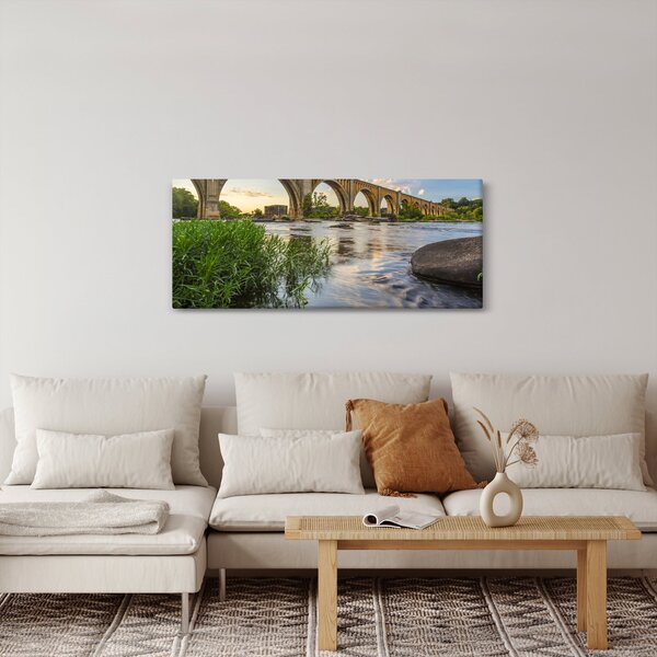 Slika - Željeznički most u Richmondu (120x50 cm)