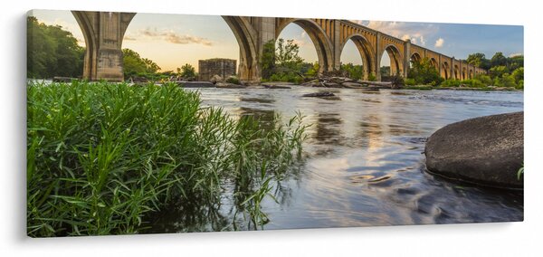 Slika - Željeznički most u Richmondu (120x50 cm)