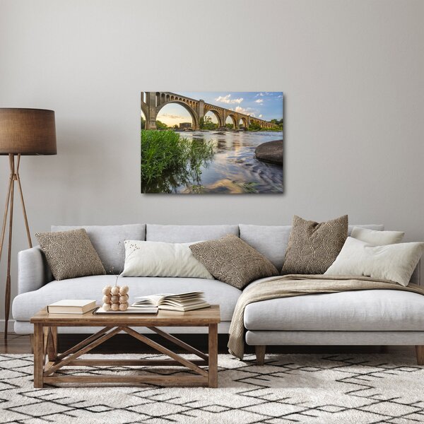 Slika - Željeznički most u Richmondu (70x50 cm)
