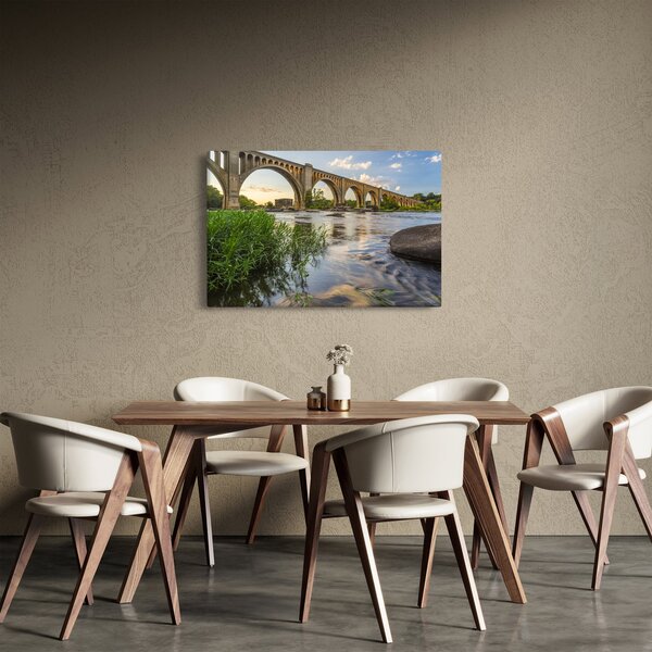 Slika - Željeznički most u Richmondu (90x60 cm)