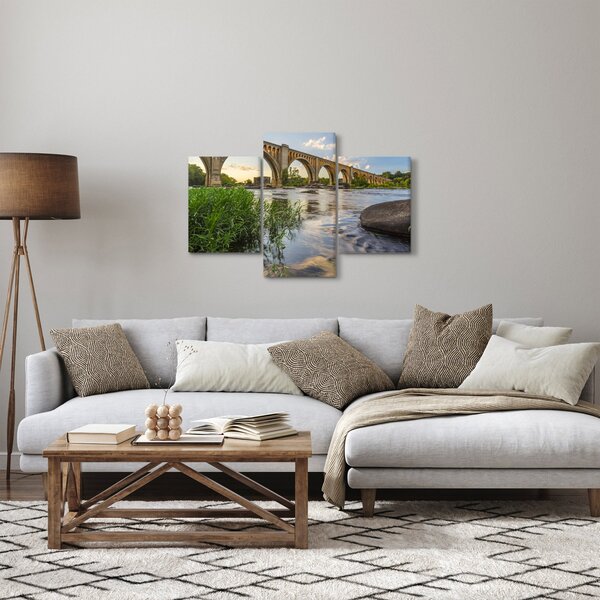 Slika - Željeznički most u Richmondu (90x60 cm)